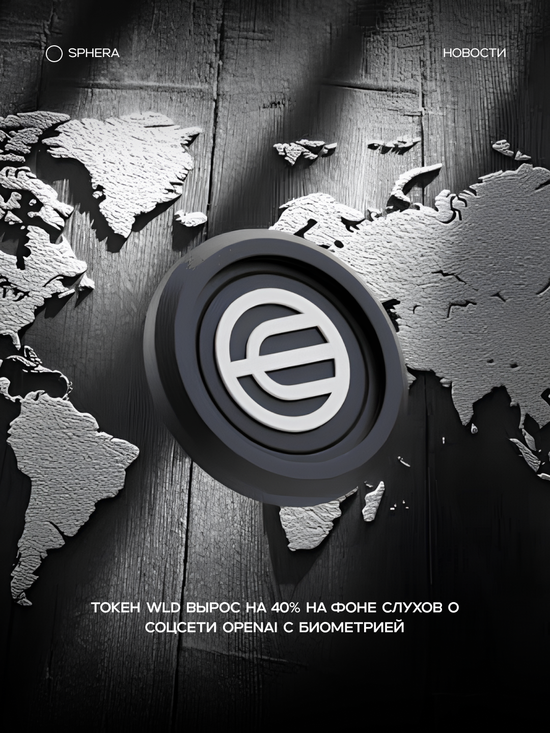 Токен WLD вырос на 40% на фоне слухов о соцсети OpenAI с биометрией